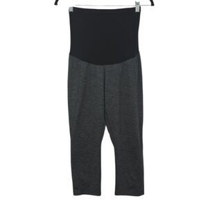 Motherhood Maternity Size M Women’s Gray Capri Pants Leggings